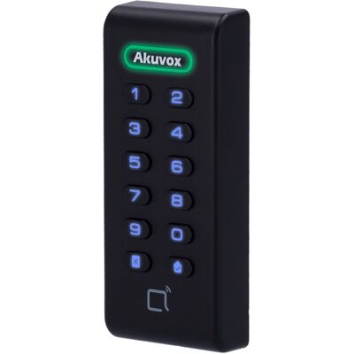 Leitor de Controlo de Acesso (EM/MF/PIN) - AKUVOX Leitor de Controlo de Acesso (EM/MF/PIN) - AKUVOX