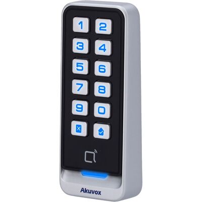 Leitor de Controlo de Acesso A02S (RFID/MF/PIN) - AKUVOX Leitor de Controlo de Acesso A02S (RFID/MF/PIN) - AKUVOX