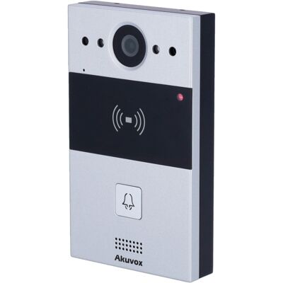 Video Porteiro IP Antivandálico de Superficie AK-R20A-2 2Mpx - AKUVOX Video Porteiro IP Antivandálico de Superficie AK-R20A-2 2Mpx - AKUVOX