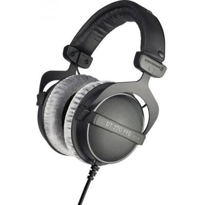 Auscultadores DT 770 PRO On-Ear (Preto) - BEYERDYNAMIC Auscultadores DT 770 PRO On-Ear (Preto) - BEYERDYNAMIC