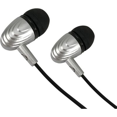 Auriculares Stereo c/ Fios e Microfone (Preto/Branco) - ESPERANZA Auriculares Stereo c/ Fios e Microfone (Preto/Branco) - ESPERANZA