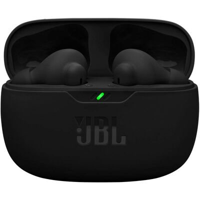 Auriculares Bluetooth Wave Beam 2 ANC True Wireless (Preto) - JBL Auriculares Bluetooth Wave Beam 2 ANC True Wireless (Preto) - JBL