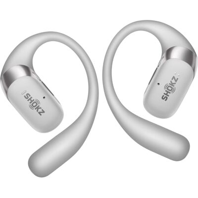 Auriculares Bluetooth OpenFit 2+ (Cinzento) - SHOKZ Auriculares Bluetooth OpenFit 2+ (Cinzento) - SHOKZ