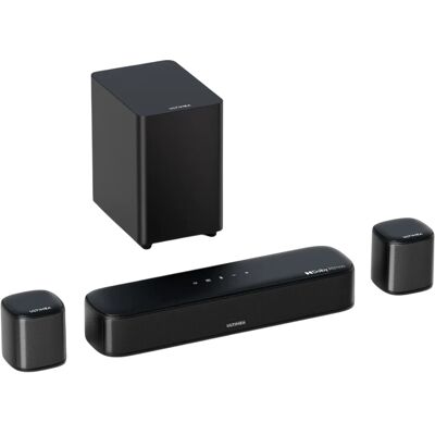 SoundBar + Subwoofer Aura A50 Pro 5.1 Canais (Preto) - ULTIMEA SoundBar + Subwoofer Aura A50 Pro 5.1 Canais (Preto) - ULTIMEA