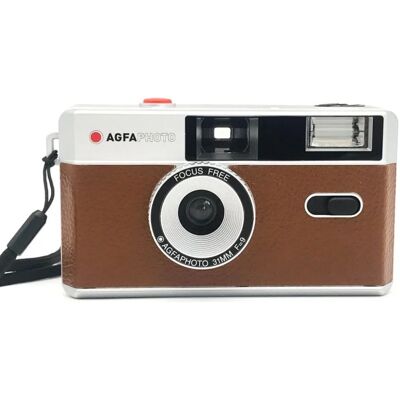 Câmara Fotográfica Analógica 35mm (Castanho) - AGFAPHOTO Câmara Fotográfica Analógica 35mm (Castanho) - AGFAPHOTO