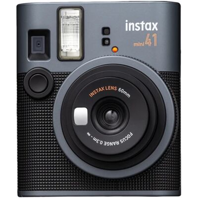 Máquina Fotográfica Instantânea Instax Mini 41 (Preto) - FUJIFILM Máquina Fotográfica Instantânea Instax Mini 41 (Preto) - FUJIFILM