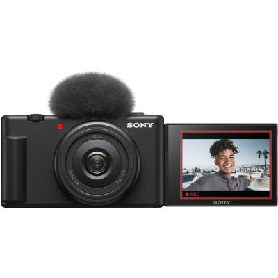 Máquina Fotográfica Vlog ZV-1F 1 20.1MP Exmor RS CMOS (Preto) - SONY Máquina Fotográfica Vlog ZV-1F 1 20.1MP Exmor RS CMOS (Preto) - SONY