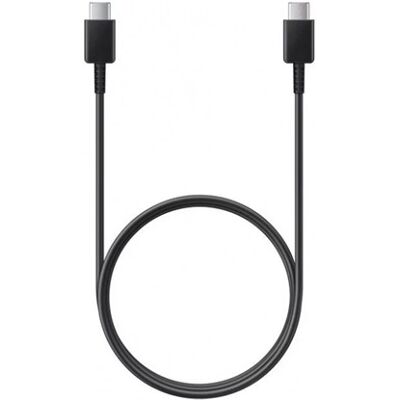 Cabo USB C Macho - USB C Macho Preto (1 metro) - SAMSUNG Cabo USB C Macho - USB C Macho Preto (1 metro) - SAMSUNG