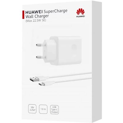 Carregador SuperCharge 22,5W (Branco) - HUAWEI Carregador SuperCharge 22,5W (Branco) - HUAWEI