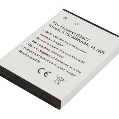 Bateria de reserva Huawei E5577 - Lítio, 3000mAh Bateria de reserva Huawei E5577 - Lítio, 3000mAh