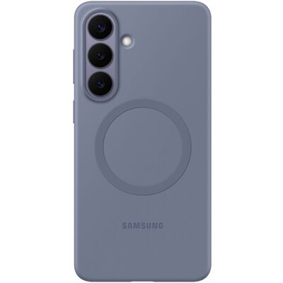 Capa Magnética de Silicone p/ Galaxy S26+ (Azul Violeta) - SAMSUNG Capa Magnética de Silicone p/ Galaxy S26+ (Azul Violeta) - SAMSUNG