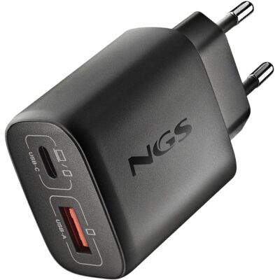 Carregador Universal GaN ERA 45W (USB-C/USB-A) - NGS Carregador Universal GaN ERA 45W (USB-C/USB-A) - NGS