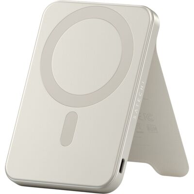Powerbank Magnética OntheGo Qi2 5000mAh (Areia) - SATECHI Powerbank Magnética OntheGo Qi2 5000mAh (Areia) - SATECHI