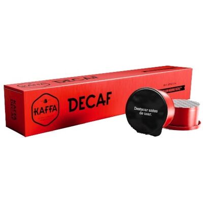 Kaffa - Delta Q-compatible - Descafeinado - coffee capsules Kaffa - Delta Q-compatible - Descafeinado - coffee capsules