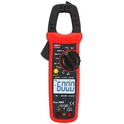 Pinça Amperimétrica Digital 600V 600A - UNI-T Pinça Amperimétrica Digital 600V 600A - UNI-T