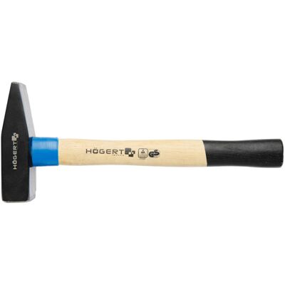 Martelo de Serralheiro c/ Cabo de Madeira 1500g - HOGERT Martelo de Serralheiro c/ Cabo de Madeira 1500g - HOGERT