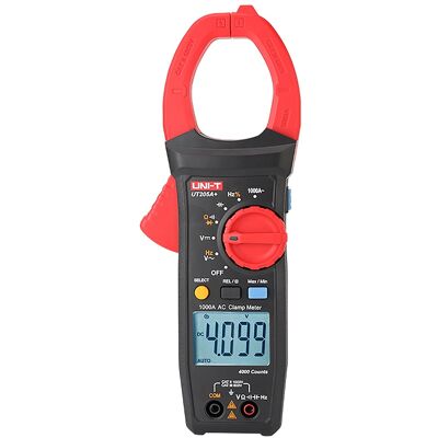 Pinça Amperimétrica AC/DC 1000V 1000A - UNI-T UT205A+ Pinça Amperimétrica AC/DC 1000V 1000A - UNI-T UT205A+