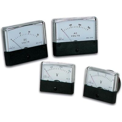 Velleman Voltímetro de Painel 150V AC (60x47mm) Velleman Voltímetro de Painel 150V AC (60x47mm)