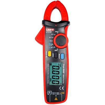 Pinça Amperímétrica Digital AC/DC c/ Multimetro True RMS - UNI-T Pinça Amperímétrica Digital AC/DC c/ Multimetro True RMS - UNI-T