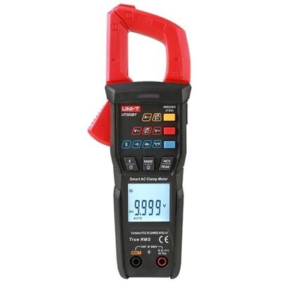 Pinça Amperímétrica Digital True RMS AC/DC 600V 600A - UNI-T Pinça Amperímétrica Digital True RMS AC/DC 600V 600A - UNI-T