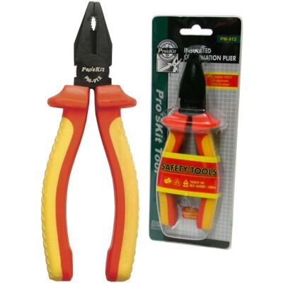 Alicate Universal Profissional 175mm (Blister) - Proskit Alicate Universal Profissional 175mm (Blister) - Proskit
