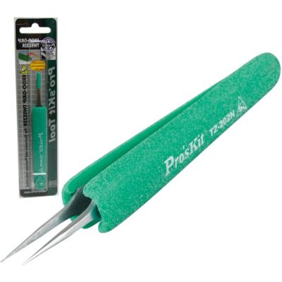 Pinça Pontas Planas Finas (Isolada) - Proskit Pinça Pontas Planas Finas (Isolada) - Proskit