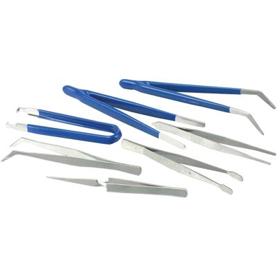 Conjunto 7 Pinças de Precisão - KINZO Conjunto 7 Pinças de Precisão - KINZO