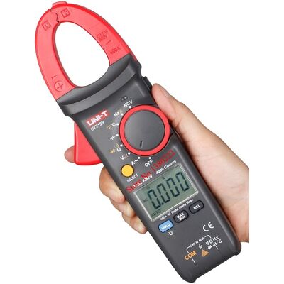 Pinça Amperímétrica Digital TrueRMS AC 4A/400A AC/DC 600V - UNI-T Pinça Amperímétrica Digital TrueRMS AC 4A/400A AC/DC 600V - UNI-T