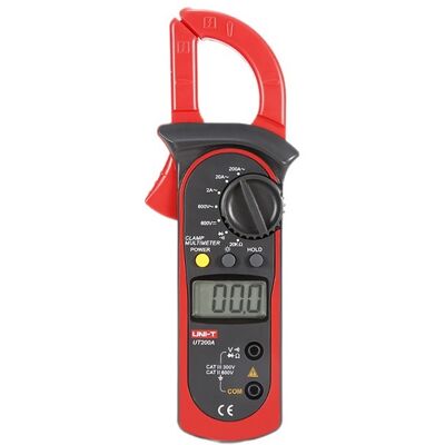 Pinça Amperímétrica Digital AC/DC 600V 200A - UNI-T Pinça Amperímétrica Digital AC/DC 600V 200A - UNI-T