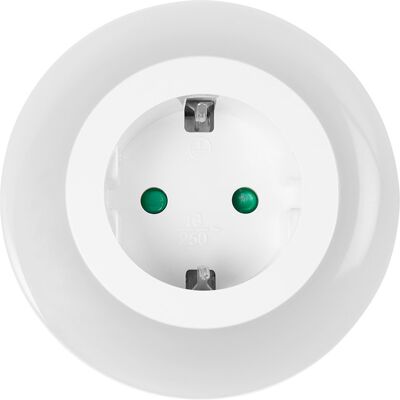 Luz Noturna LED c/ Tomada 3600W - ORBEGOZO Luz Noturna LED c/ Tomada 3600W - ORBEGOZO