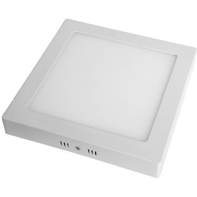 AIGOSTAR Painel de LED Superficie Quadrado (17 x 17 cm) 12W 6000K 1190Lm AIGOSTAR Painel de LED Superficie Quadrado (17 x 17 cm) 12W 6000K 1190Lm