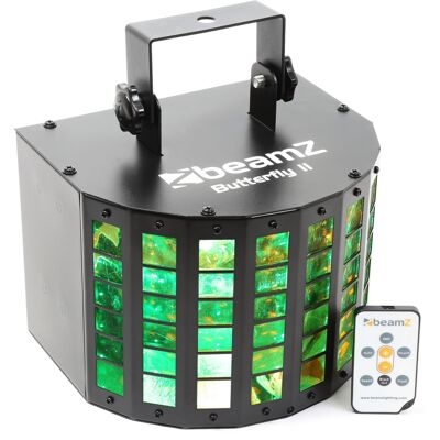 Projector Efeitos Disco LED RGBAWP (Butterfly II) - beamZ Projector Efeitos Disco LED RGBAWP (Butterfly II) - beamZ