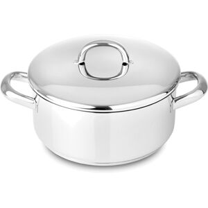 Caçarola de Indução Europa 24 c/ Asas 4.2L (Aço Inoxidável) - SILAMPOS Caçarola de Indução Europa 24 c/ Asas 4.2L (Aço Inoxidável) - SILAMPOS