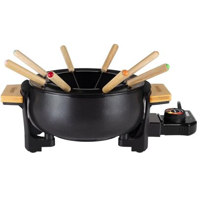 Tristar FO-1108 - Preto - 1,5L - Conjunto de fondue elétrico Tristar FO-1108 - Preto - 1,5L - Conjunto de fondue elétrico