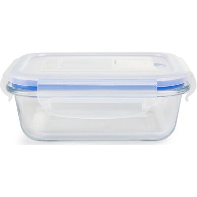 Recipiente Rentagular de Vidro 1L - ORBEGOZO Recipiente Rentagular de Vidro 1L - ORBEGOZO