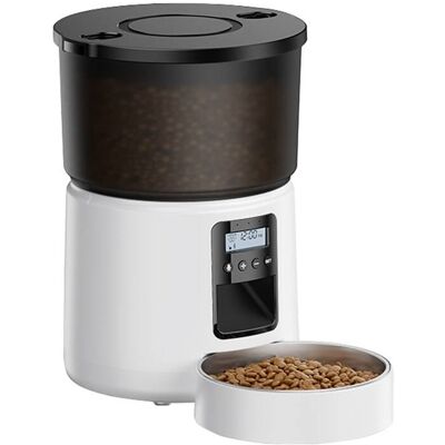 Dispensador Inteligente de Comida RWSQXBAJO p/ Animais de Estimação (Versão Botão) - ROJECO Dispensador Inteligente de Comida RWSQXBAJO p/ Animais de Estimação (Versão Botão) - ROJECO