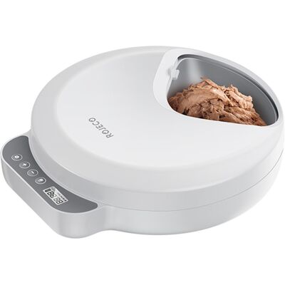 Dispensador Inteligente de Comida RWSQF26-02 p/ Animais de Estimação (Versão Botão) - ROJECO Dispensador Inteligente de Comida RWSQF26-02 p/ Animais de Estimação (Versão Botão) - ROJECO