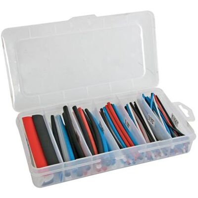 Velleman Kit Manga Termoretractil Multicor (170pcs) - Caixa Plástica Velleman Kit Manga Termoretractil Multicor (170pcs) - Caixa Plástica