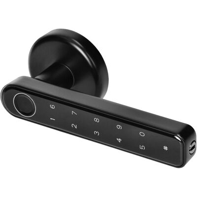 ORNO Maçaneta de Porta Inteligente Bluetooth c/ Código de Acesso e Impressão Digital TUYA - VIRONE ORNO Maçaneta de Porta Inteligente Bluetooth c/ Código de Acesso e Impressão Digital TUYA - VIRONE