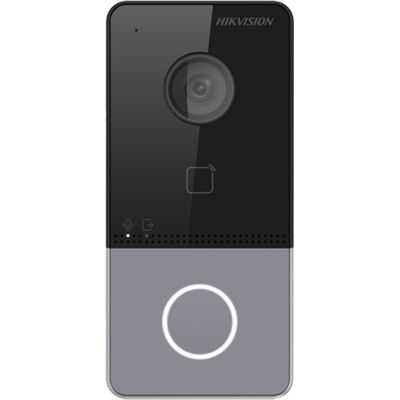 Botoneira IP c/ Câmara 2Mpx p/ 1 Apartamento - HIK VISION Botoneira IP c/ Câmara 2Mpx p/ 1 Apartamento - HIK VISION