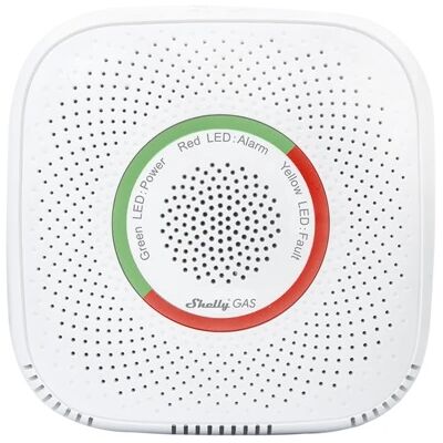Sensor de Gás GPL Inteligente Wi-Fi c/ Alarme Sonoro e Luminoso - Shelly GAS LPG Sensor de Gás GPL Inteligente Wi-Fi c/ Alarme Sonoro e Luminoso - Shelly GAS LPG
