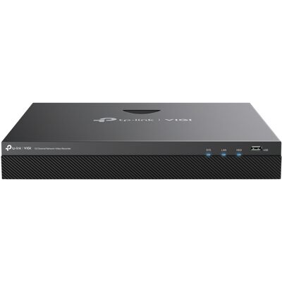 Gravador NVR VIGI NVR2016H 16 Canais 2HDD H265+ (Preto) - TP-LINK Gravador NVR VIGI NVR2016H 16 Canais 2HDD H265+ (Preto) - TP-LINK