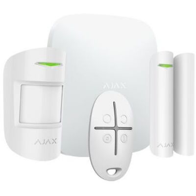 Kit Alarme Profissional s/ Fios GSM Anti-Intrusão (Branco) - AJAX Kit Alarme Profissional s/ Fios GSM Anti-Intrusão (Branco) - AJAX