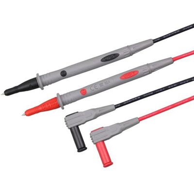 Pontas de Prova Ø4mm 10A p/ Instrumentos de Medida Profissionais - UNI-T UT-L27 Pontas de Prova Ø4mm 10A p/ Instrumentos de Medida Profissionais - UNI-T UT-L27