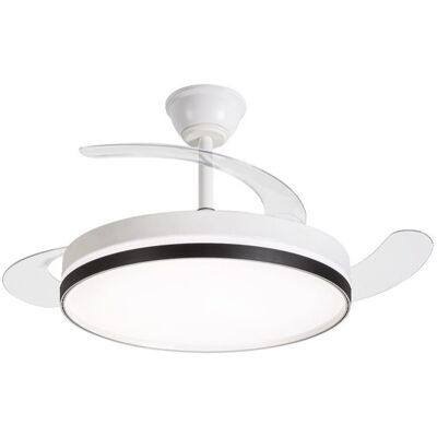 Ventoinha de Teto Retrátil 6 Velocidades 30W Ø106cm c/ Lâmpada LED - DAEWOO Ventoinha de Teto Retrátil 6 Velocidades 30W Ø106cm c/ Lâmpada LED - DAEWOO
