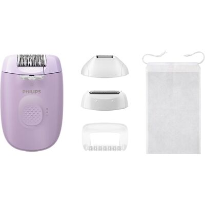 Depiladora Epilator Series 4000 BRE257/00 c/ Cabo (Roxo) - PHILIPS Depiladora Epilator Series 4000 BRE257/00 c/ Cabo (Roxo) - PHILIPS