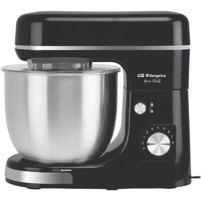 Robot de Cozinha AM 6700 5L 1300W (Inox) - ORBEGOZO Robot de Cozinha AM 6700 5L 1300W (Inox) - ORBEGOZO