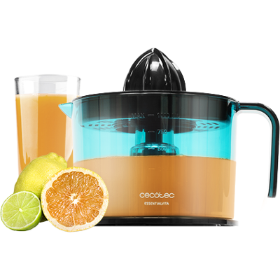 Espremedor Elétrico Essential Vita 1L 40W (Preto/Azul) - CECOTEC Espremedor Elétrico Essential Vita 1L 40W (Preto/Azul) - CECOTEC