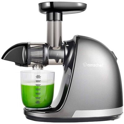 AMZCHEF 1501-GA - Cinza - Espremedor Lento AMZCHEF 1501-GA - Cinza - Espremedor Lento