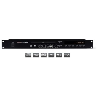 Leitor CD/DVD Karaoke 19" 1U com USB - FONESTAR Leitor CD/DVD Karaoke 19" 1U com USB - FONESTAR